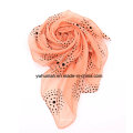 Moda bonito lindos quadrados Scarf quadrado para senhora